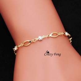 Trendy Romantic Gold-plated  Bracelet  Jewelry