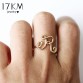 Fashion Statement Letter Ring Special Fashion Gift Jewelry Accessories