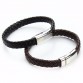 Bold Braided Men Pu Leather Bracelets Bangle Fashion Jewelry32844822740