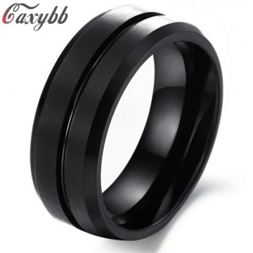 Heroic Black Titanium Carbide Ring  Men's Jewelry Classic Boyfriend Gift
