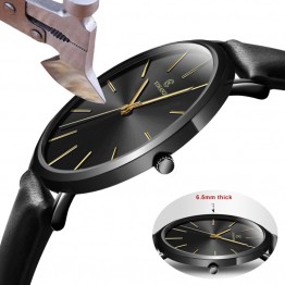 Elegant Ultra-thin Men's Simple Business Quartz Watches Gift Fashion Jewelry