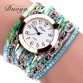 Unique Quartz Diamond Multilayered Leather Women s Bracelet Wrist Watch Special Fashion Gift  Jewelry Accessories32846529377