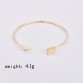 Vintage Set of Women's Cuff Bracelet Bangles Brief Gold Color Open Arrow Knotted Special Fashion Gift Jewelry Accessories