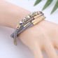 Outstanding Women s Leather Beads Bracelet Special Fashion Gift Jewelry Accessories32835060856