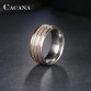 Trendy Three Color Lines Gold Women s Coloured Stainless Steel Rings Special Fashion Gift Jewelry Accessories32794237807