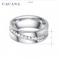 Superv Slas-A-Line Jewels Titanium Stainless Steel Rings Special Fashion Gift Jewelry Accessories32596813293