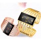 Magnificent Rose Gold Bangle Women s Wrist Watch Bracelet  Combination Special Fashion Gift Jewelry Accessories32891808413