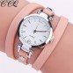 Delicate White Leather Bracelet Wrist Watch Special Fashion Gift Jewelry Accessories
