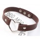 Trendy Stainless Steel Heart Chokers Colorful Leather Buckle Belt Necklaces Special Fashion Gift Jewelry Accessories32797280734
