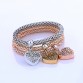 Vintage Designer Rhinestones Gold-plated Chain Bracelets Jewelry / PER PIECE