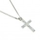 Iced Out Rhinestone Alloy Cross Crystal Pendant Crucifix Necklace Special Fashion Gift Jewelry Accessories32851057296