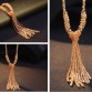 Elegant Crystal Long Tassels Collocation of shiny string beads Necklace Special Fashion Gift Jewelry Accessories32775136898