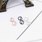 Simple Gold Silver Black Stud Earring Punk Rock Retro Circle Earring Special Fashion Gift Jewelry Accessories32810318863