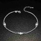 Fashionable Lady Silver Plated heart Ball Design Anklet Special Fashion Gift Jewelry Accessories32899573122