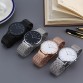 Elegant ultra thin Casual Japan quartz stainless steel Mesh strap Wrist Watch Special Fashion Gift Jewelry Accessories32801796784