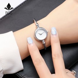 Charming Elegant Ladies Gold & Silver Strap Bracelet Wrist Watch Special Fashion Gift Jewelry Accessories