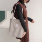 Adorable Corduroy Casual Shoulder Tote Handbag