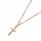 Saintly Gold Cross Chain  Necklace Special Fashion Gift Jewelry Accessories32818128301