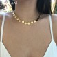 Attractive Gold Color Sequins Coins Tassel Choker Necklace Special Fashion Gift Jewelry Accessories32878964240