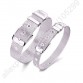 Fine Pure Sterling Silver Fashionable Belt Design Bracelet Jewelry / PER PIECE Special Fashion Gift Jewelry Accessories