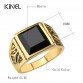 Audacious Vintage Men s Gold Black design Ring Special Fashion Gift Jewelry Accessories32818534366