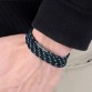 Punk Black Bohemian Rope Leather Channel Bracelet Special Fashion Gift Jewelry Accessories