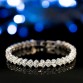 Stunning Beautiful Crystal Silver Bracelets and Bangles Special Fashion Gift Jewelry Accessories