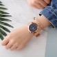 Delightful Rose color strap Ladies Casual Clock Lovers Bracelet Wrist Watch  Special Fashion Gift Jewelry Accessories32867696076
