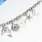 Antique Original Silver Plated Boho Design Anklet Jewelry32917321420