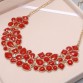 Glorious Multicolor Women's Delicate Banquet Big Pendant Chain Necklace Special Fashion Gift Jewelry Accessories