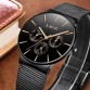 Wonderful Waterproof Ultra Thin Date display Men's Steel Strap Wrist Watch Special Fashion Gift Jewelry Accessories
