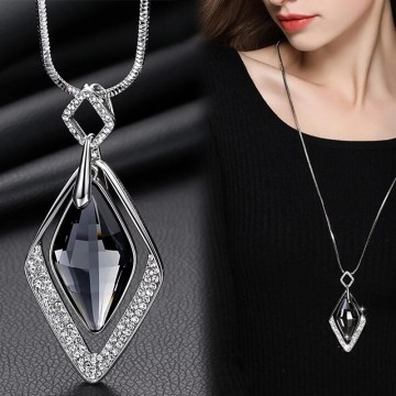 Appealing Long Women s Geometric pendant Statement Necklaces Special Fashion Gift Jewelry Accessories32840195083