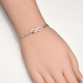 Luxurious Crystal Silver Color Adjustable Infinity Charm Bracelet Special Fashion Gift Jewelry Accessories32856114282