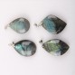 Gorgeous Irregular Crystal Labradorite Pendant Necklace Special Fashion Gift Jewelry Accessories