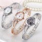 Beautiful Rhinestone Women s Stainless Steel Rose-gold Quartz Bracelet Watch Special Fashion Gift Jewelry Accessories32650691189