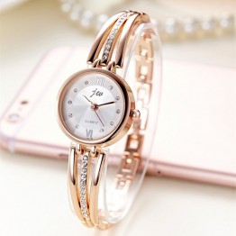 Irresistible Rhinestone Stainless Steel Quartz Dress Wrist Watch Special Fashion Gift Jewelry Accessories