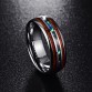 Elegant Polished Men's Matte Shell Tungsten Carbide Ring Special Fashion Gift Jewelry Accessories