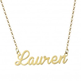 Exquisitely Custom Engraved First-Name Necklace Special Fashion Gift Jewelry Accessories