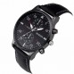 Retro Unique Businessman Leather Quartz Wrist Watch32882406267