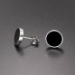 Vintage Men s Stud Black Earrings Special Fashion Gift Jewelry Accessories32824424136