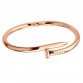 Daring Nail Cuff Women's Copper Love Stainless Steel Bracelets Special Fashion Gift Jewelry Accessories