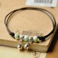 Sliver Plated Foot Chain Beads Elephant Pendant Rope Anklet Special Fashion Gift Jewelry Accessories