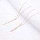 Sensational Long Stick metal long Chain strip Pendant choker Necklace Special Fashion Gift Jewelry Accessories32803626063