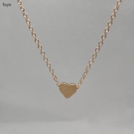 Bohemian Heart-Chocker Chain Necklace Jewelry