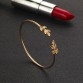 Wonderful Leaf Knot Hand Cuff Link Women's Gold Chain Charm Bangle Bracelet Special Fashion Gift Jewelry Accessories