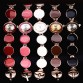 Stylish Women s 5 Colors Wafer Design Round Dial Fashion Casual Bracelet Quartz Wrist Watch32781562119