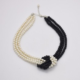 Elegant White Pearls Women's Fashion Necklace Special Fashion Gift Jewelry Accessories