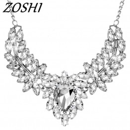 Fashion Statement Silver-plated chain Choker Pendant Necklace Special Fashion Gift Jewelry Accessories