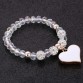 Romantic Vintage Women s Heart Bling Crystal Beads Pendant Bracelet Special Fashion Gift Jewelry Accessories32720183428