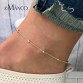 Cute Minimalist Gold plated Adjustable Anklet Jewelry32924228882